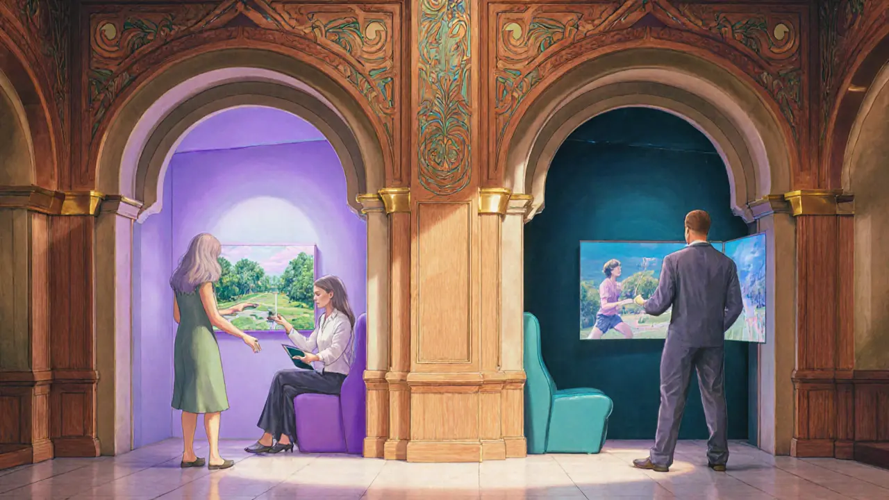 Moderní klinika s digitálními zařízeními a oddělenými programy pro ženy i muže.