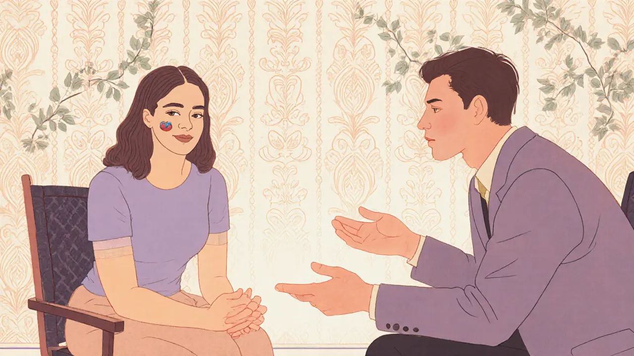 Jana otevřeně sdílí svůj strach, Tomáš ji podporuje.