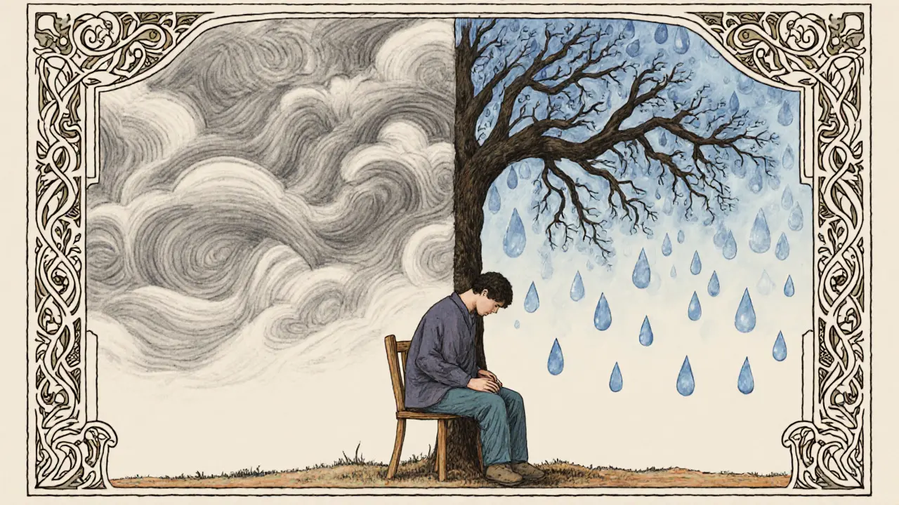 Smíšená úzkostně‑depresivní porucha: Jak ji rozpoznat a zvládnout kombinaci úzkosti a deprese