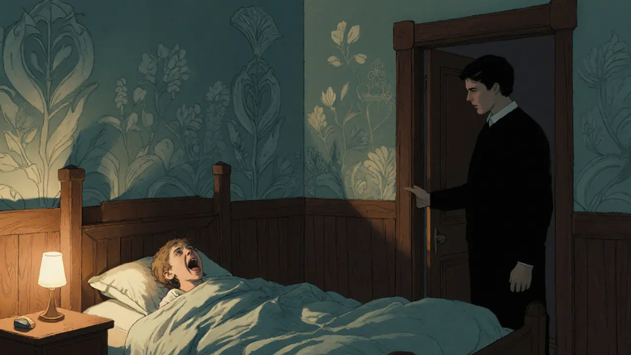 Noční děsy vs noční můry u dětí - terapeutické tipy pro klidný spánek