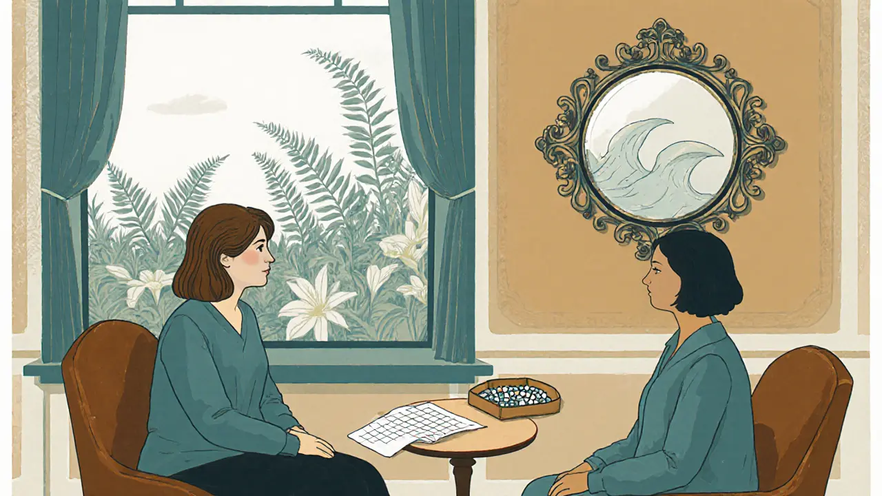 Třetí sezení – hodnocení experimentu, hlubší rozbor a posílená důvěra.