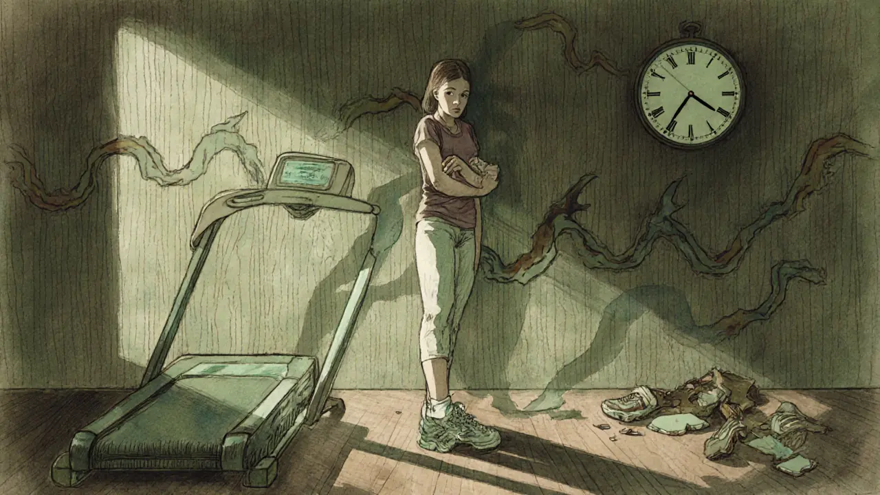 Kompulzivní cvičení při poruchách příjmu potravy: Jak psychoterapie pomáhá překonat nekontrolovatelný pohyb