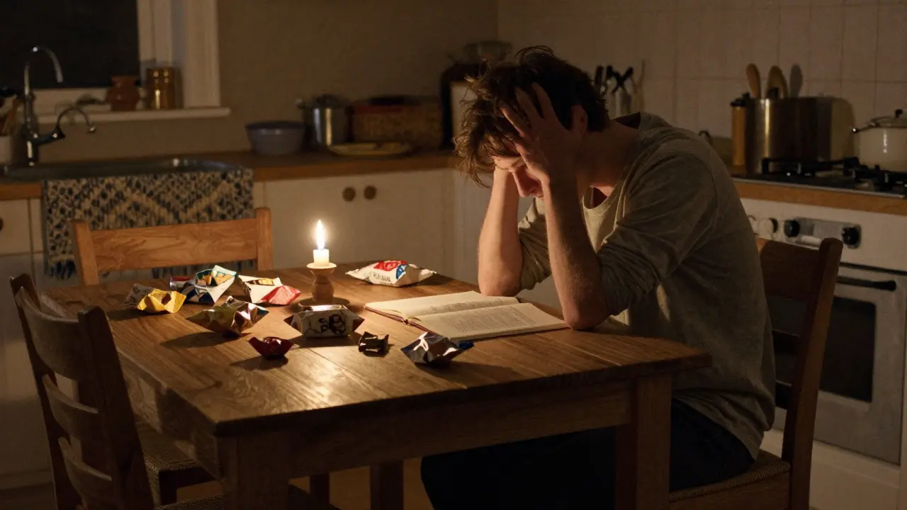 Závislost na jídle a přejídání: Jak psychoterapie pomáhá překonat binge eating