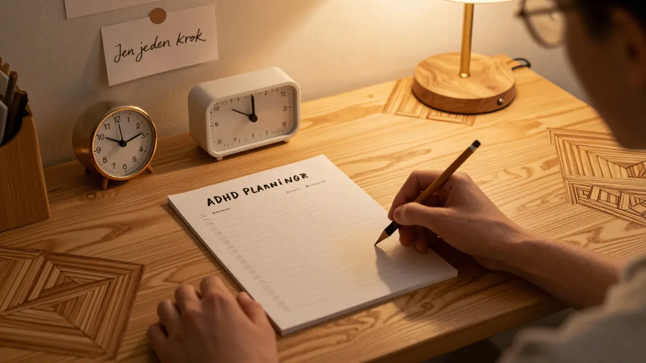 Exekutivní funkce a ADHD: Jak trénovat plánování a organizaci