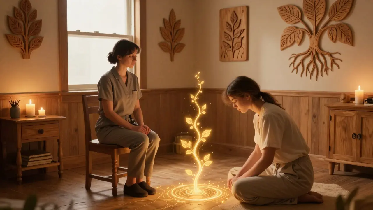 Rogersovská terapie: Jak bezpodmínečné přijetí a empatie mění lidský život